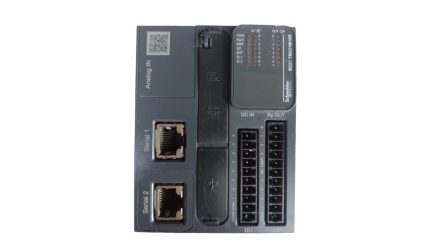 Schneider Electric Modicon M221 logic controller, TM221M16R model