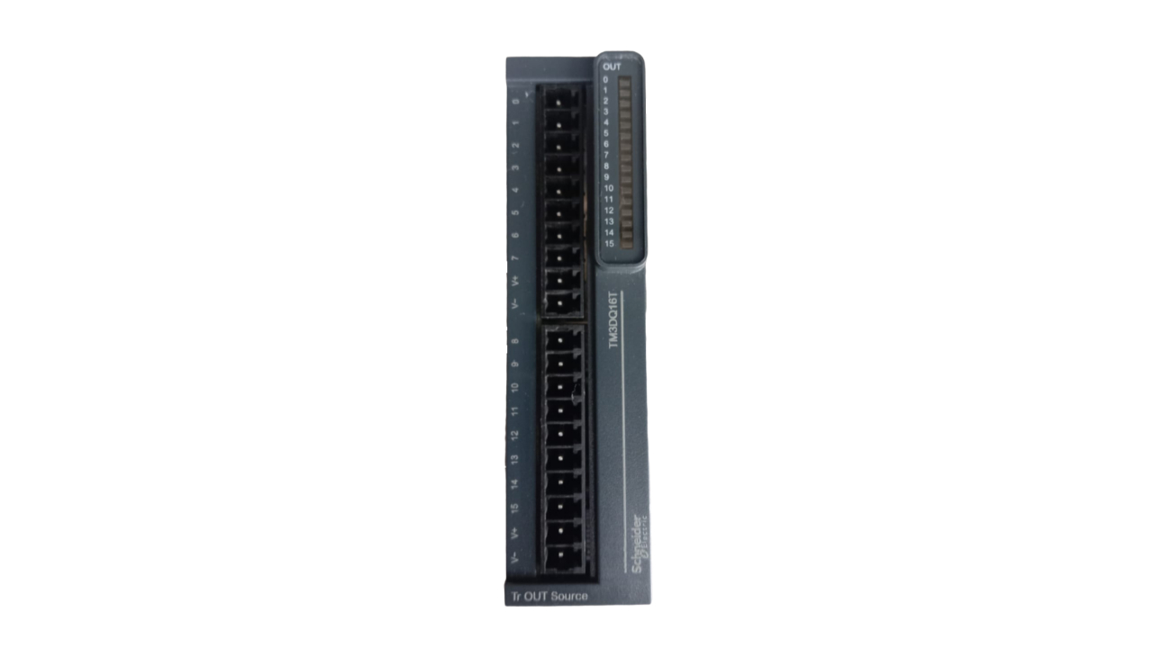 01 Schneider Electric Modicon TM3DQ16T discrete output module