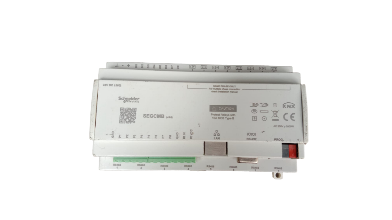 Schneider Electric SEGCMB controller, GuestComfort Basic controller Schneider Electric SEGCMB controller, GuestComfort Basic controller