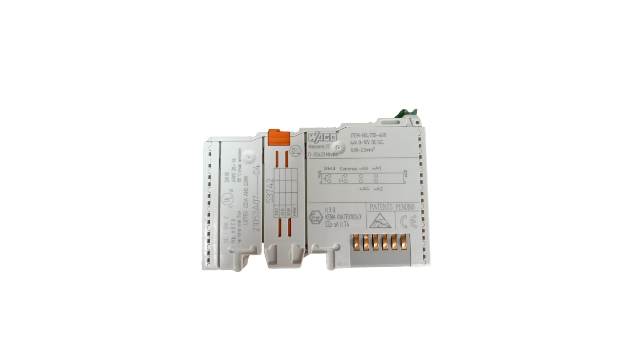 WAGO 750-468 analog input module WAGO 750-468 analog input module