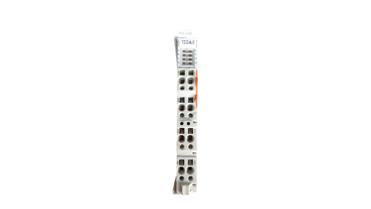 WAGO 753-430, an 8-channel digital input module WAGO 753-430, an 8-channel digital input module