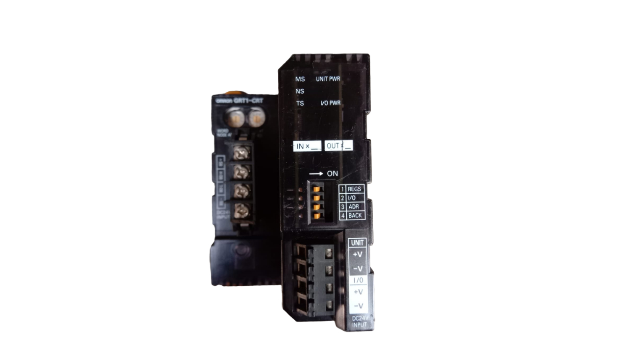 Omron GRT1-CRT Communication Unit, a component of the SmartSlice GRT1 Omron GRT1-CRT Communication Unit, a component of the SmartSlice GRT1